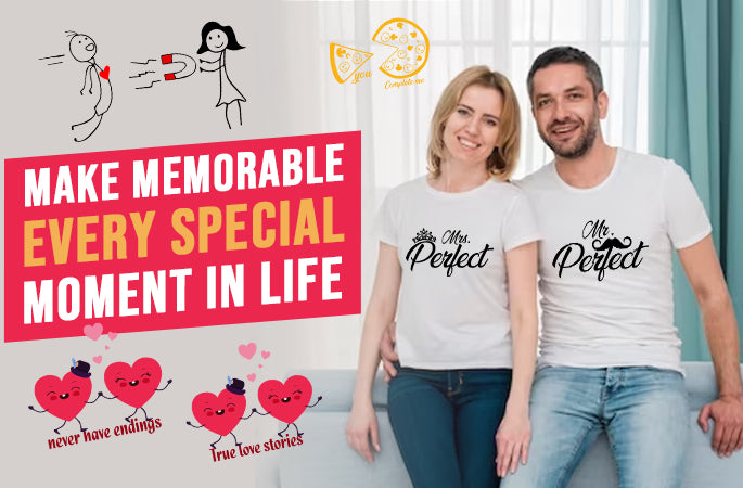 Check Out Top Couple T Shirts For Every Special Moment In Your Life