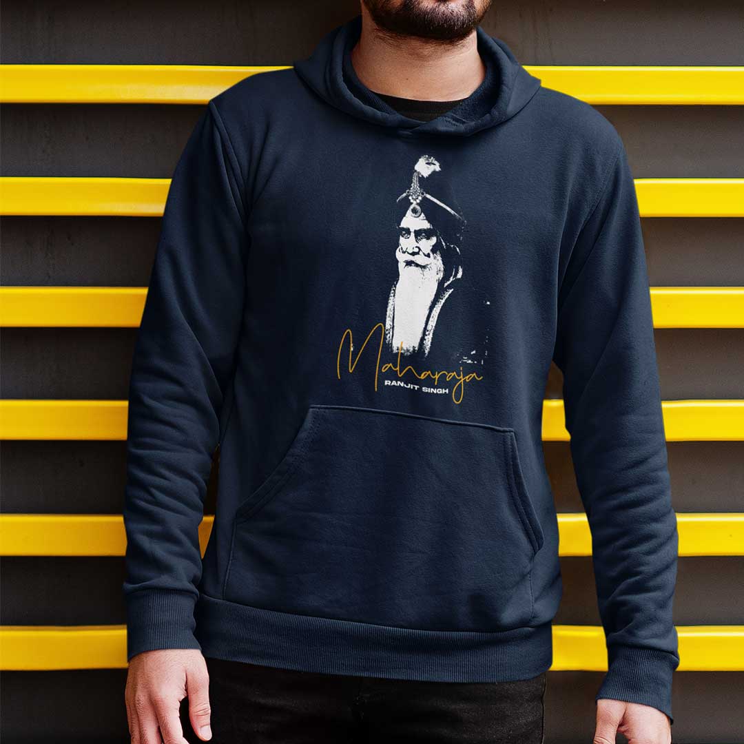 Maharaja Ranjit Singh Hoodie - Buy Punjabi Printed Hoodies Online For ...