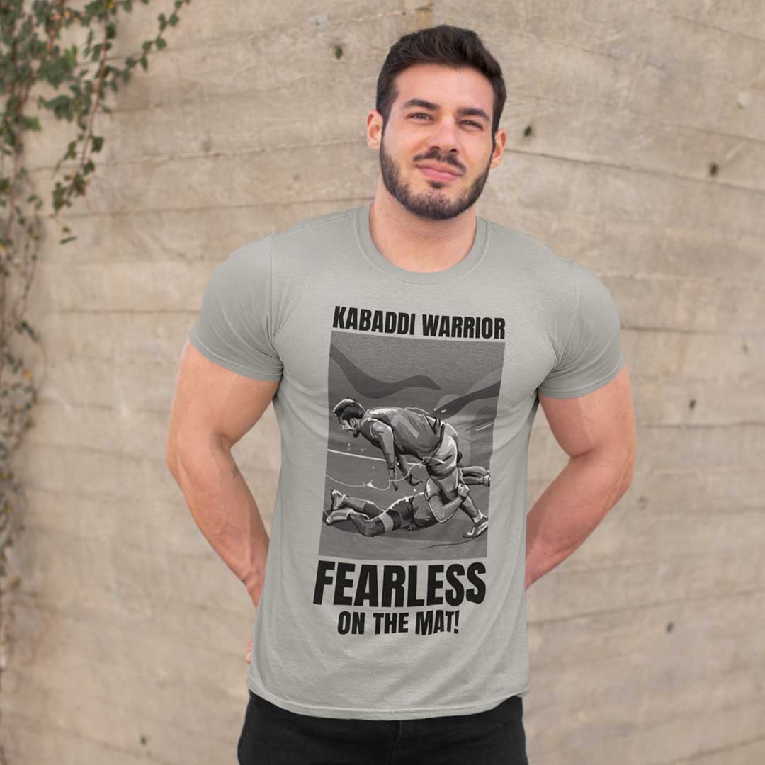 Kabaddi Warrior Fearless - Men T Shirt