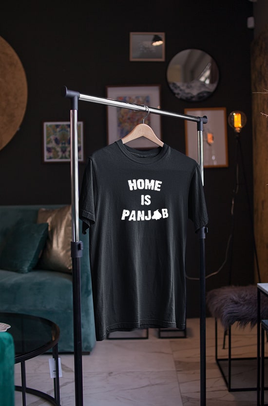 Home Is Punjab - Men Jogger & T Shirt