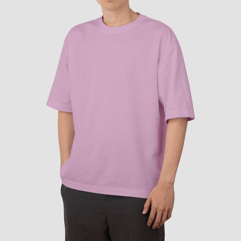 Lilac Oversized T Shirt For Men