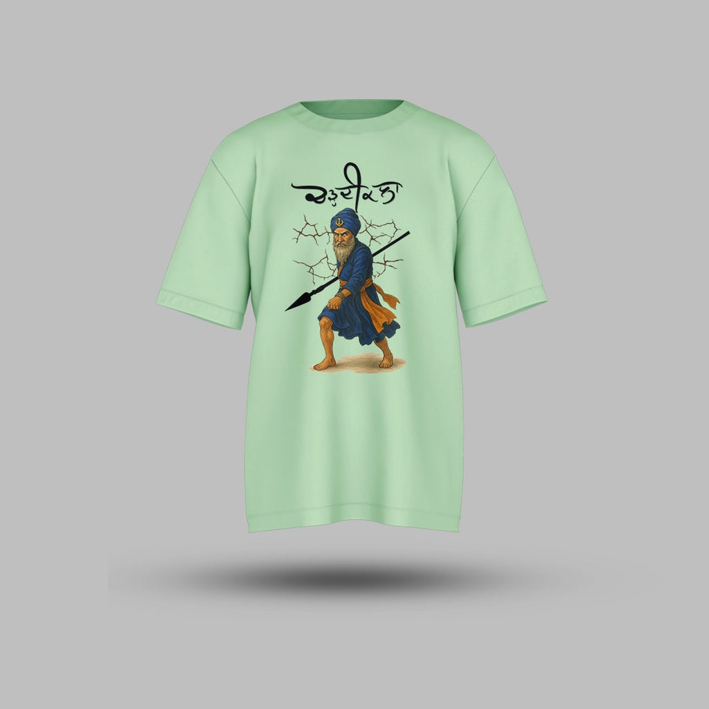 Nihang Singh Chardi Kala Oversized T Shirt