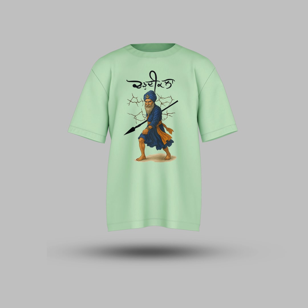 Nihang Singh Chardi Kala Oversized T Shirt