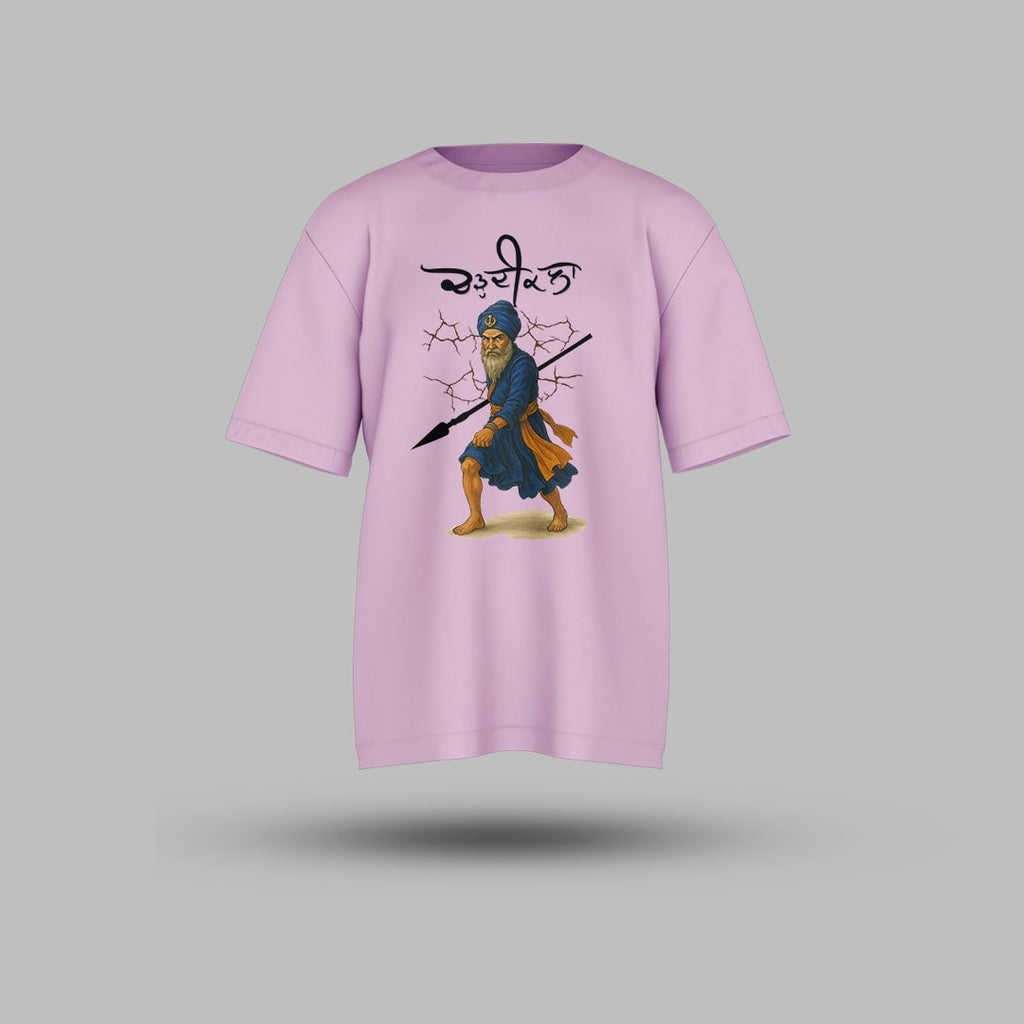Nihang Singh Chardi Kala Oversized T Shirt