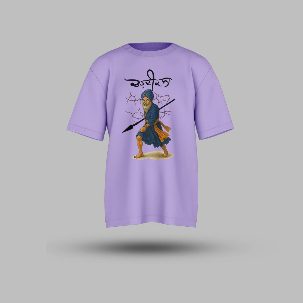 Nihang Singh Chardi Kala Oversized T Shirt