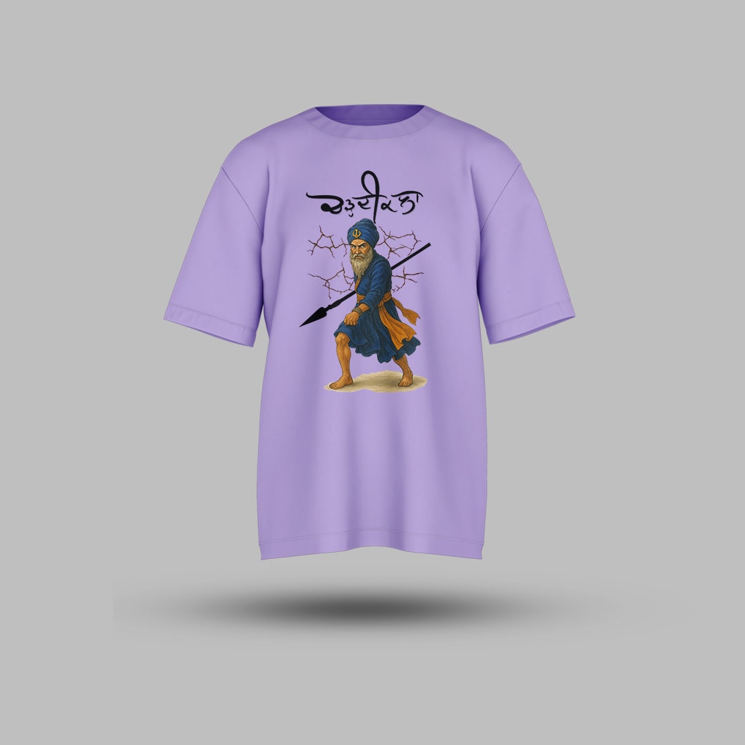 Nihang Singh Chardi Kala Oversized T Shirt