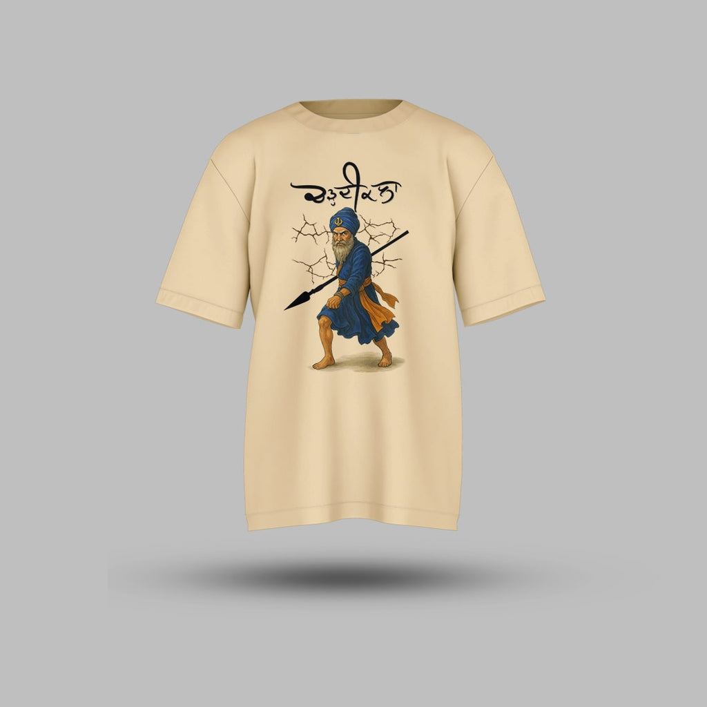 Nihang Singh Chardi Kala Oversized T Shirt