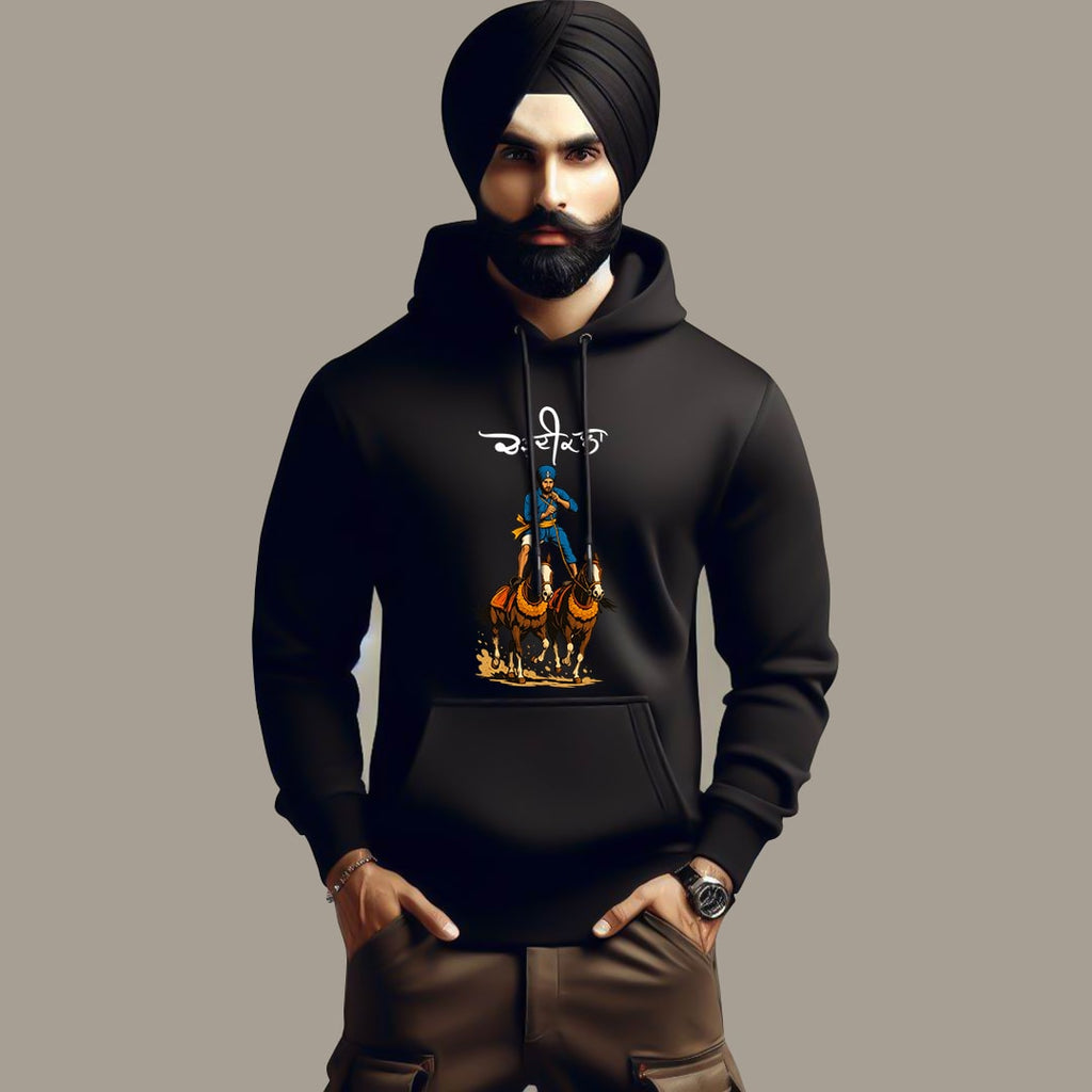 Chardikala Horse Riding Men Hoodie