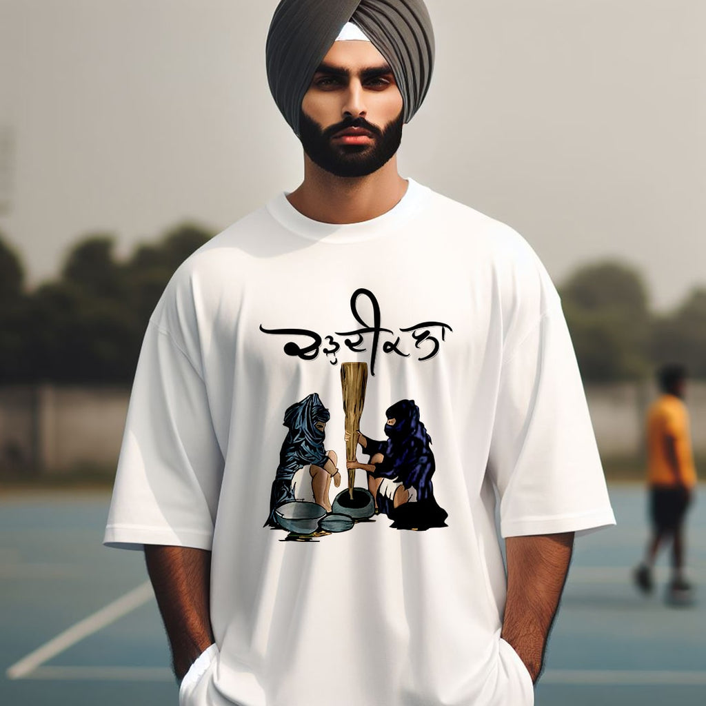 Chardi Kala Nihang Singh Oversized T Shirt