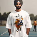 Chardikala Sarbat Khalsa Oversized T Shirt