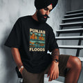 Punjab Flood Oversized T-shirt