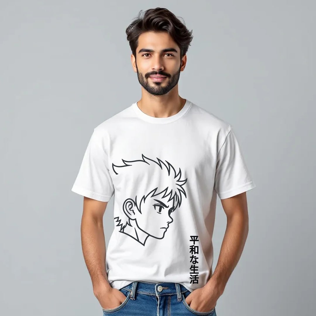 Peace Mode On Men T Shirt