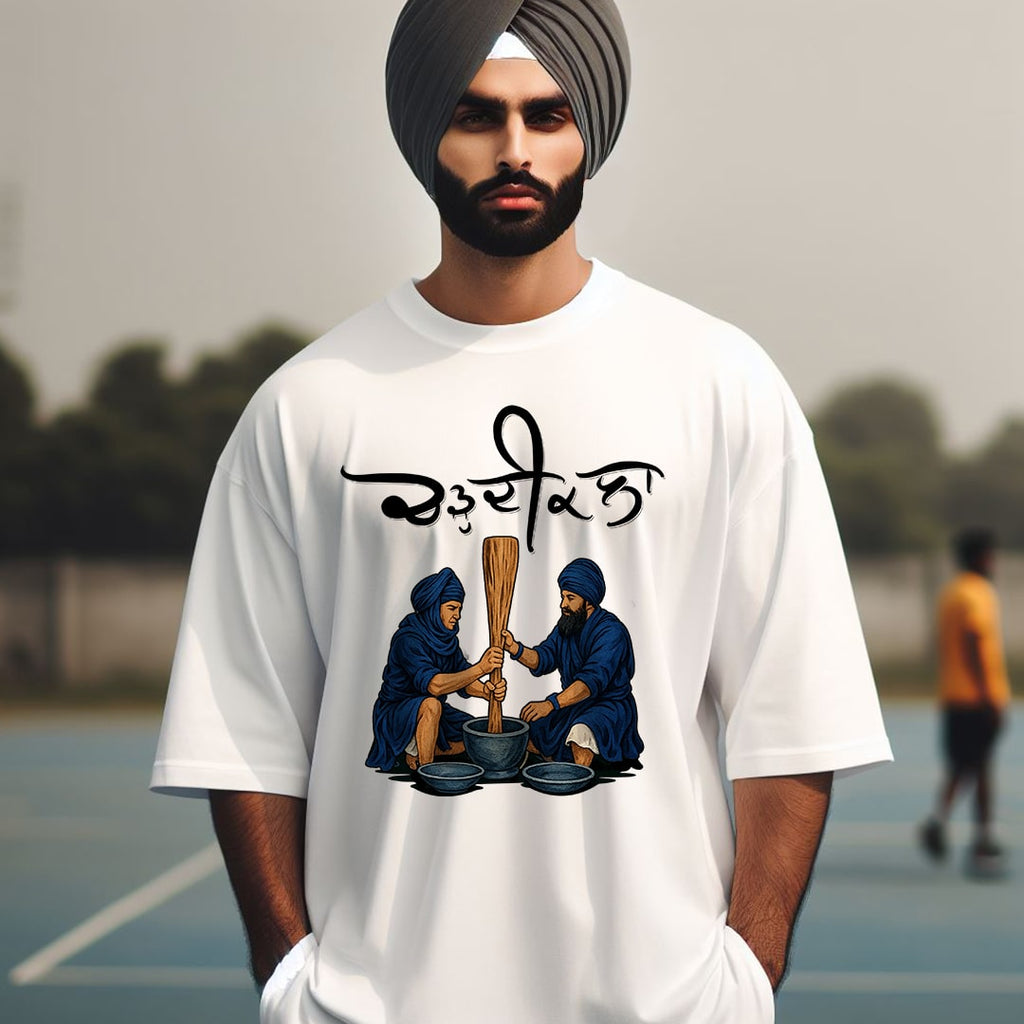 Chardi Kala Nihang Singh Oversized T Shirt