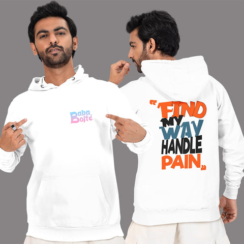 Handle Pain Men Hoodie