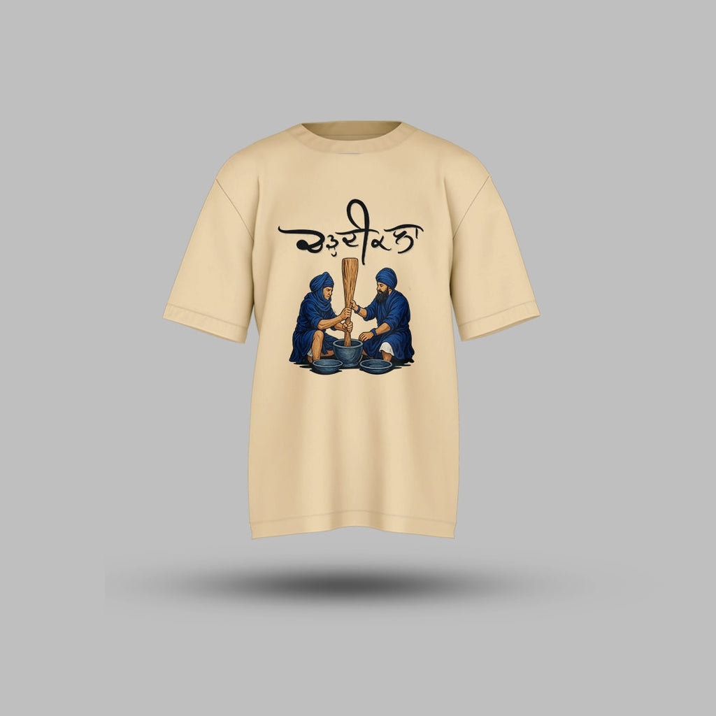Chardi Kala Nihang Singh Oversized T Shirt