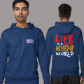 Messed-Up World  - Baba Bolte Hoodie