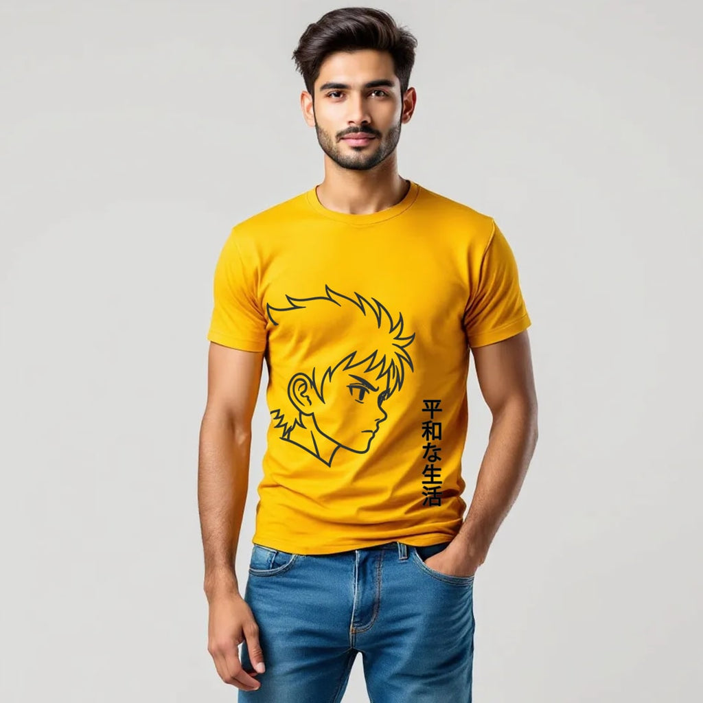 Peace Mode On Men T Shirt