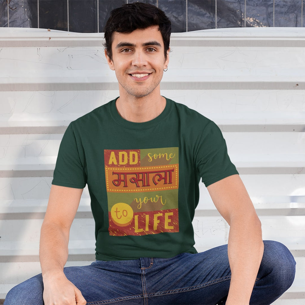 Add Some Masala- Men T Shirt