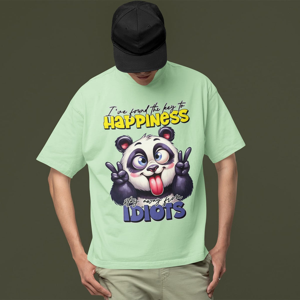 Panda Oversized T Shirt