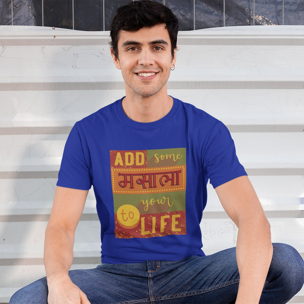 Add Some Masala- Men T Shirt