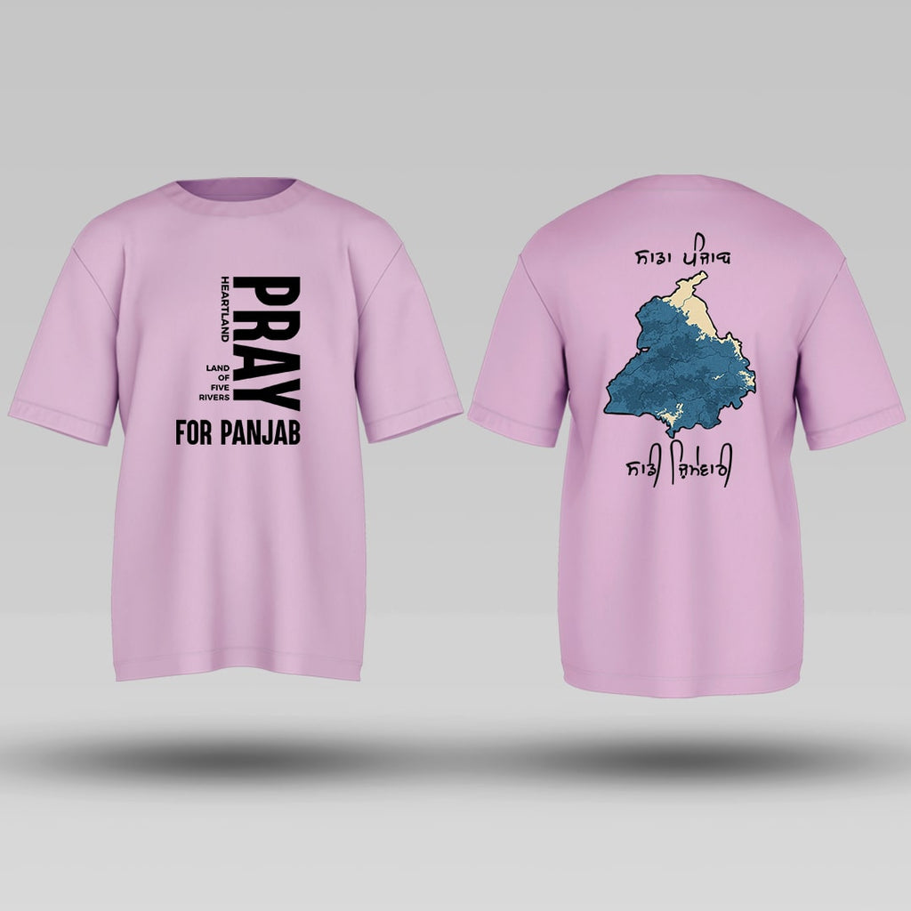 Pray for Punjab  Oversized T-shirt