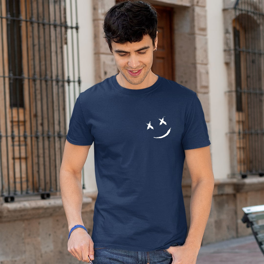 Smile- Men T Shirt