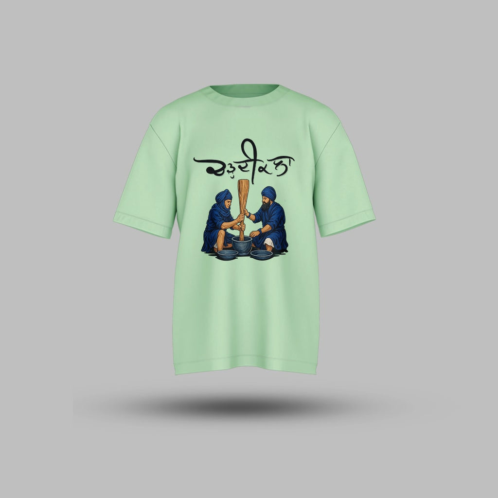 Chardi Kala Nihang Singh Oversized T Shirt