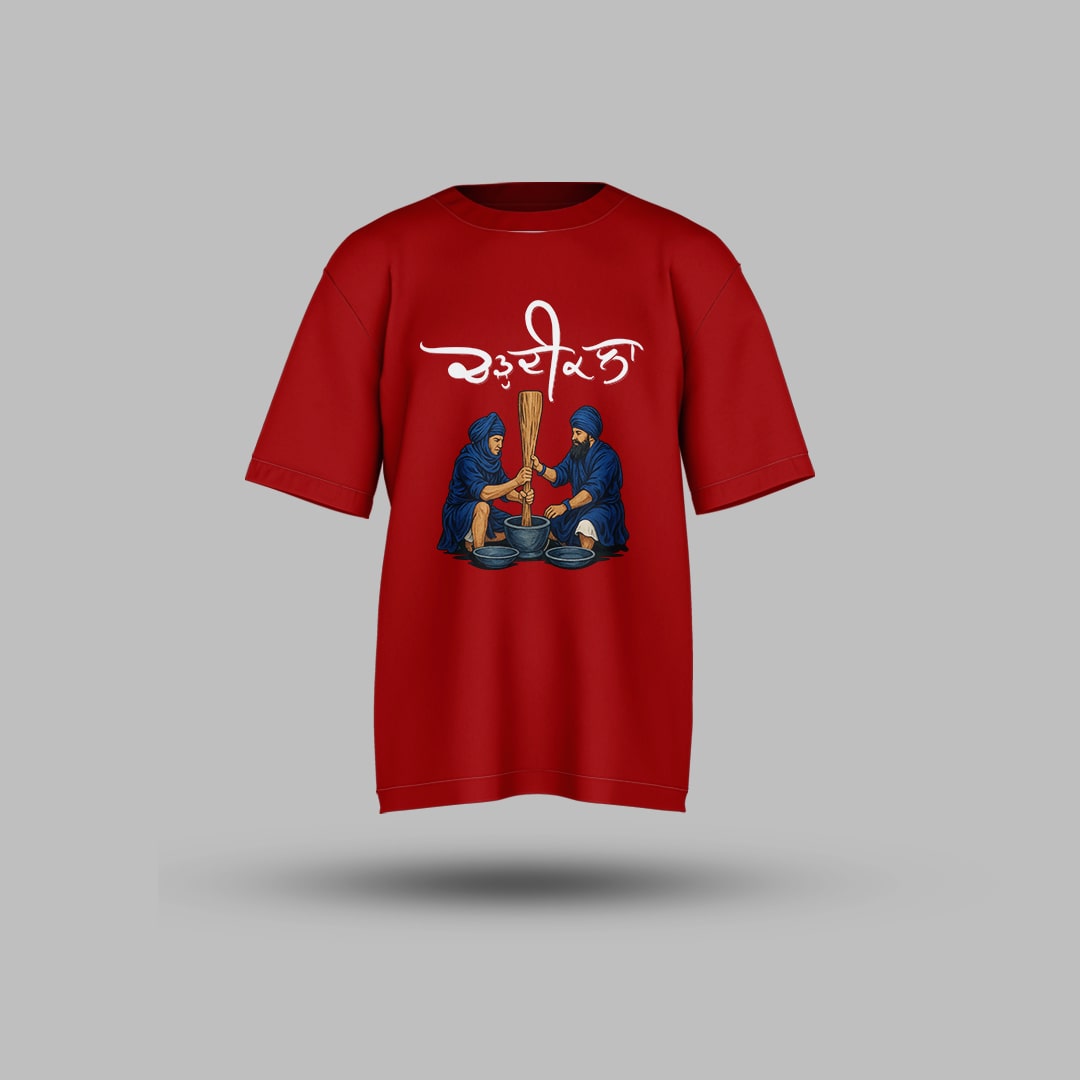 Chardi Kala Nihang Singh Oversized T Shirt