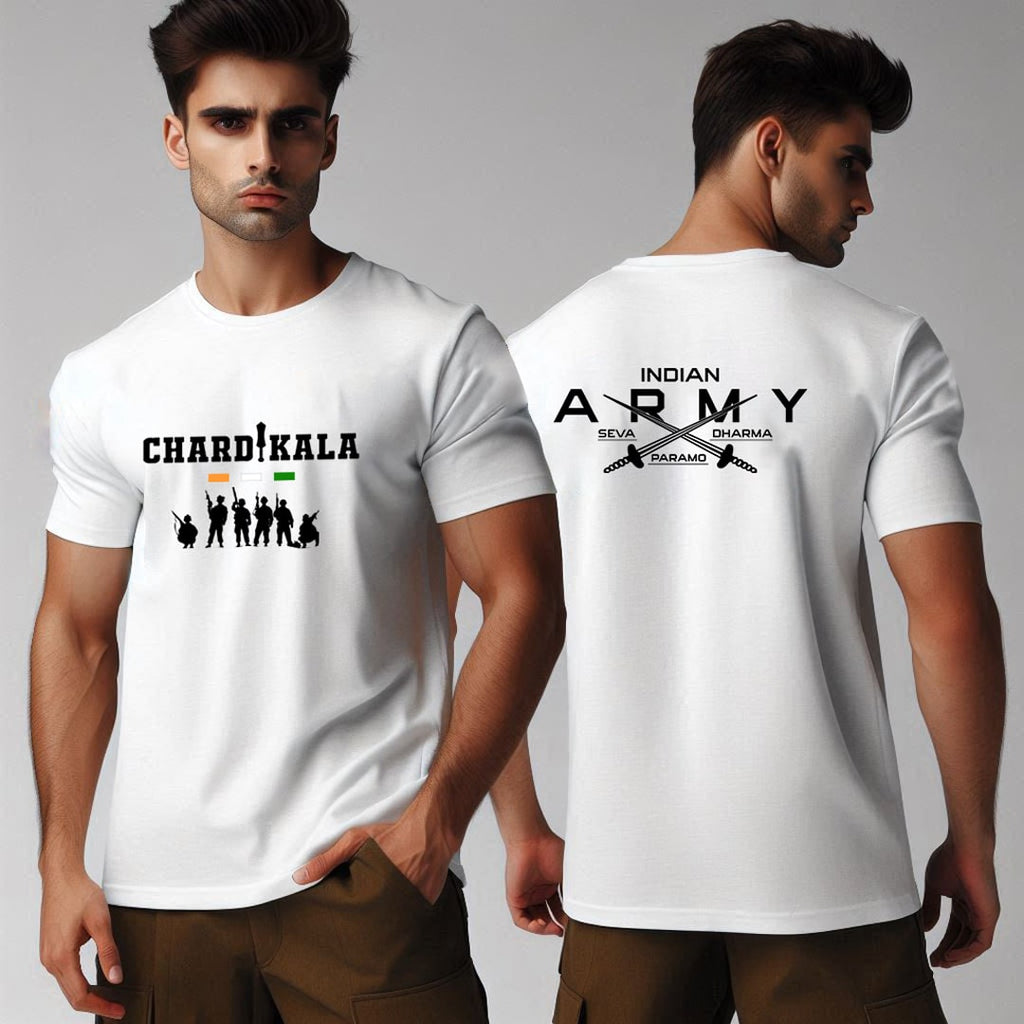 Indian Army Chardikala Oversized T Shirt