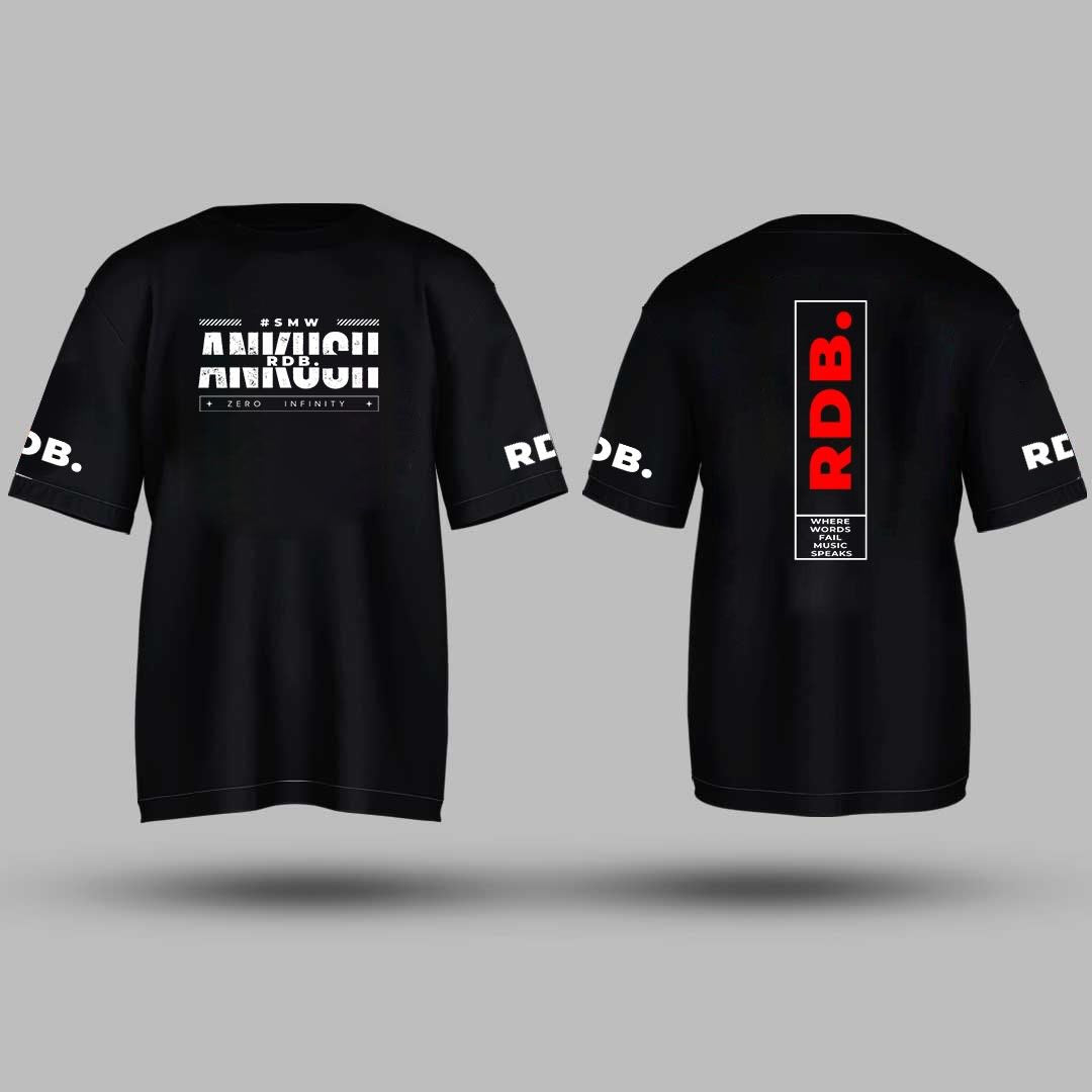 Buy Ankush RDB Oversized T Shirt Online For Men India – Punjabi Adda
