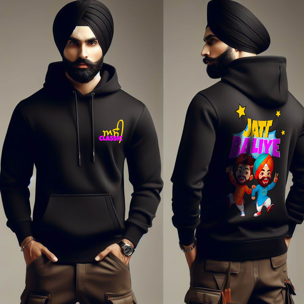 Assi Classic Jatt Baliye Men Punjabi Hoodie