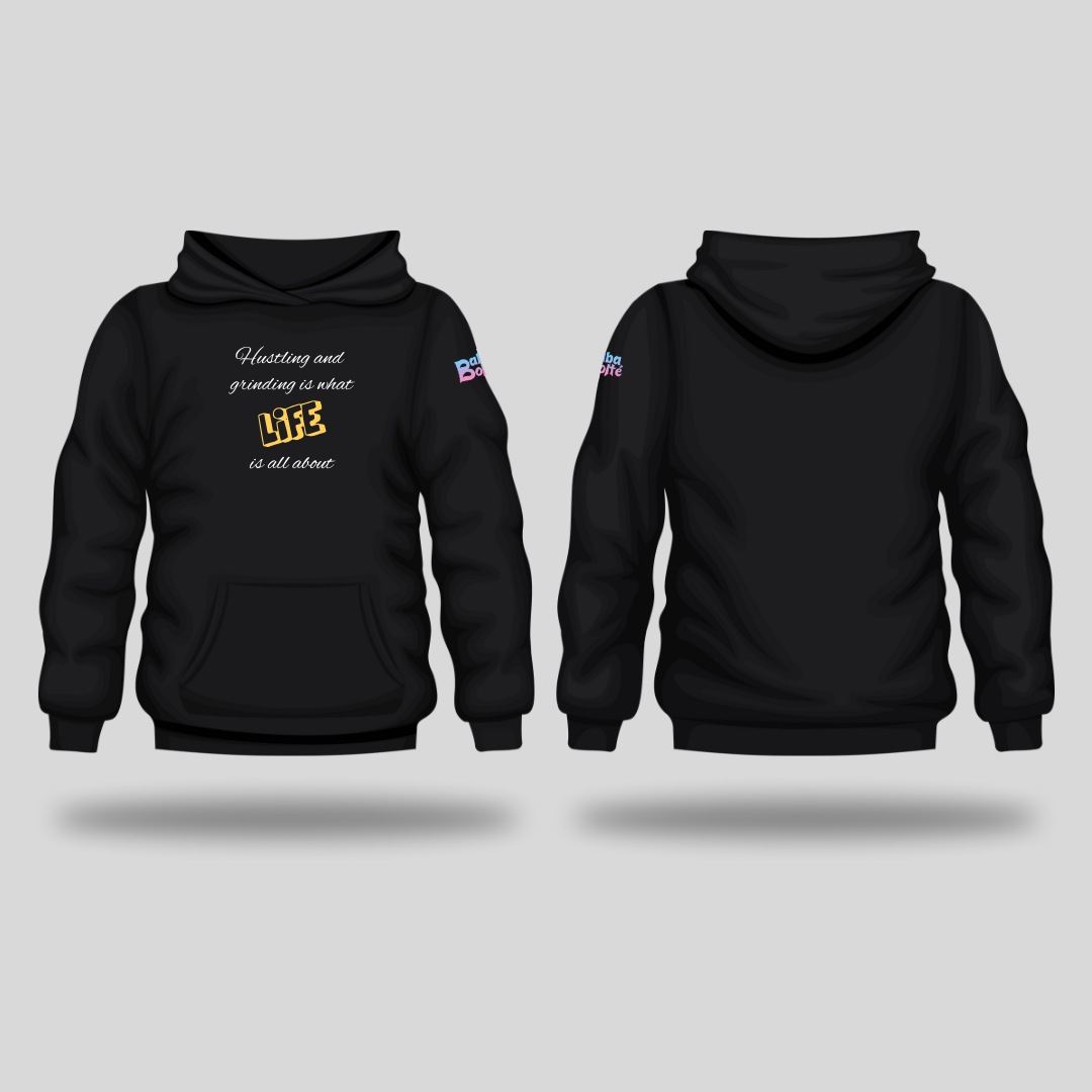 Hustling And Grinding Men Hoodie