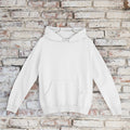 plain white hoodie