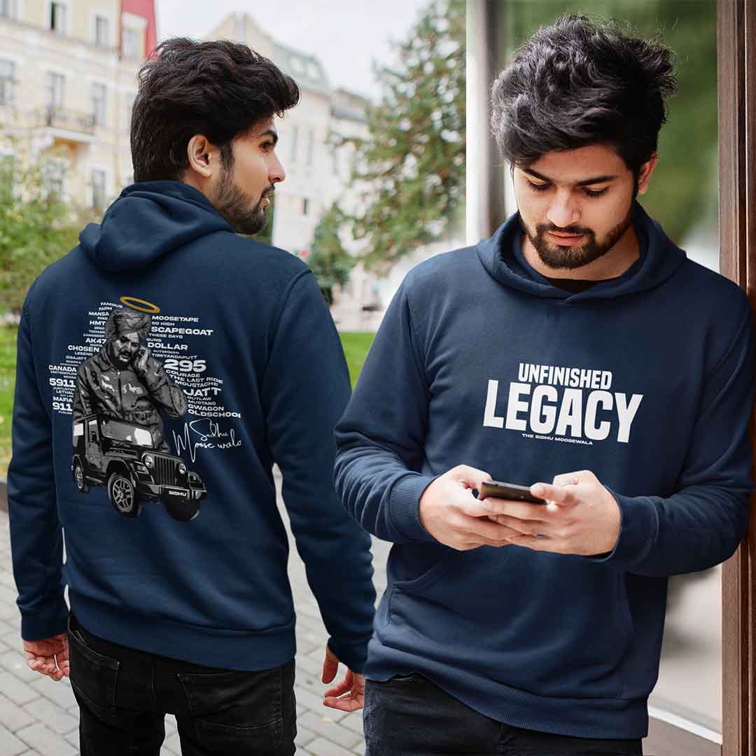 Unfinished Legacy Sidhu Moose Wala Hoodie