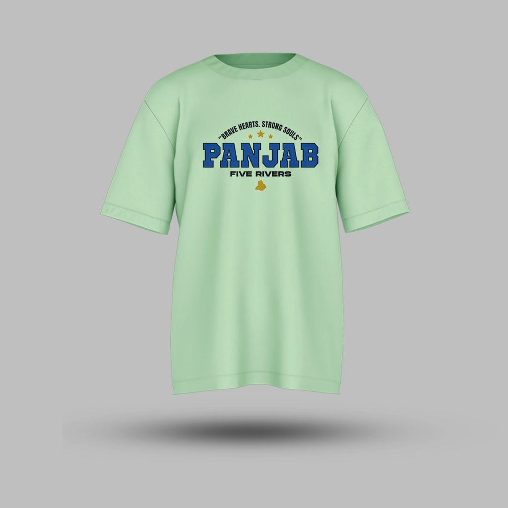 Panjab Five Rivers Oversized T Shirt