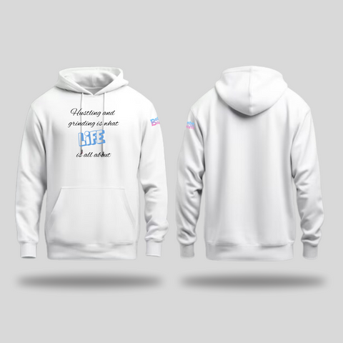 Hustling And Grinding Men Hoodie