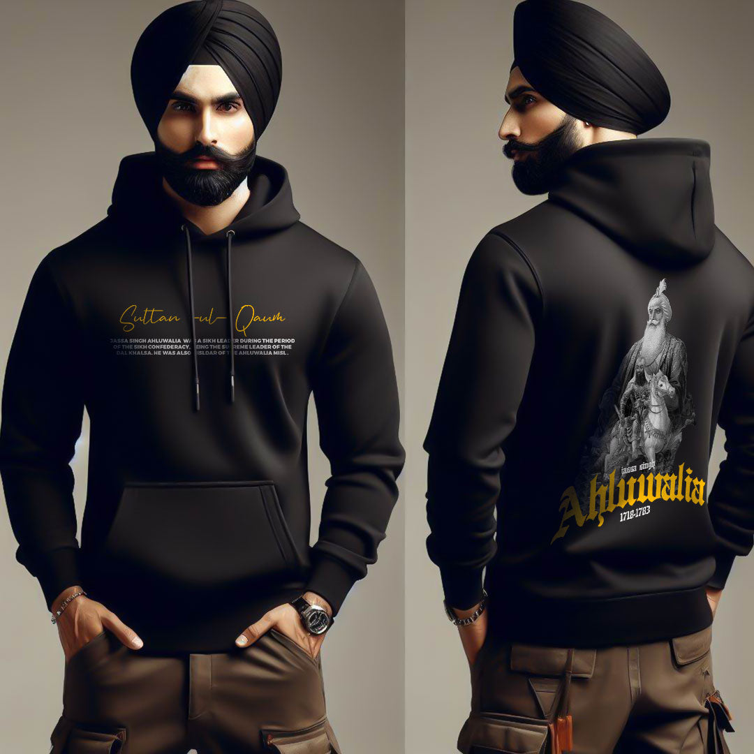 Sardar Jassa Singh Ahluwalia Men Punjabi Hoodie