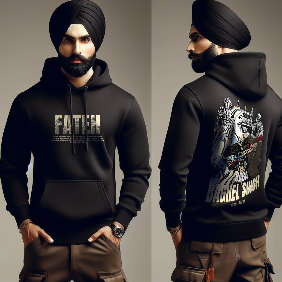 Baba Baghel Singh Men Punjabi Hoodie