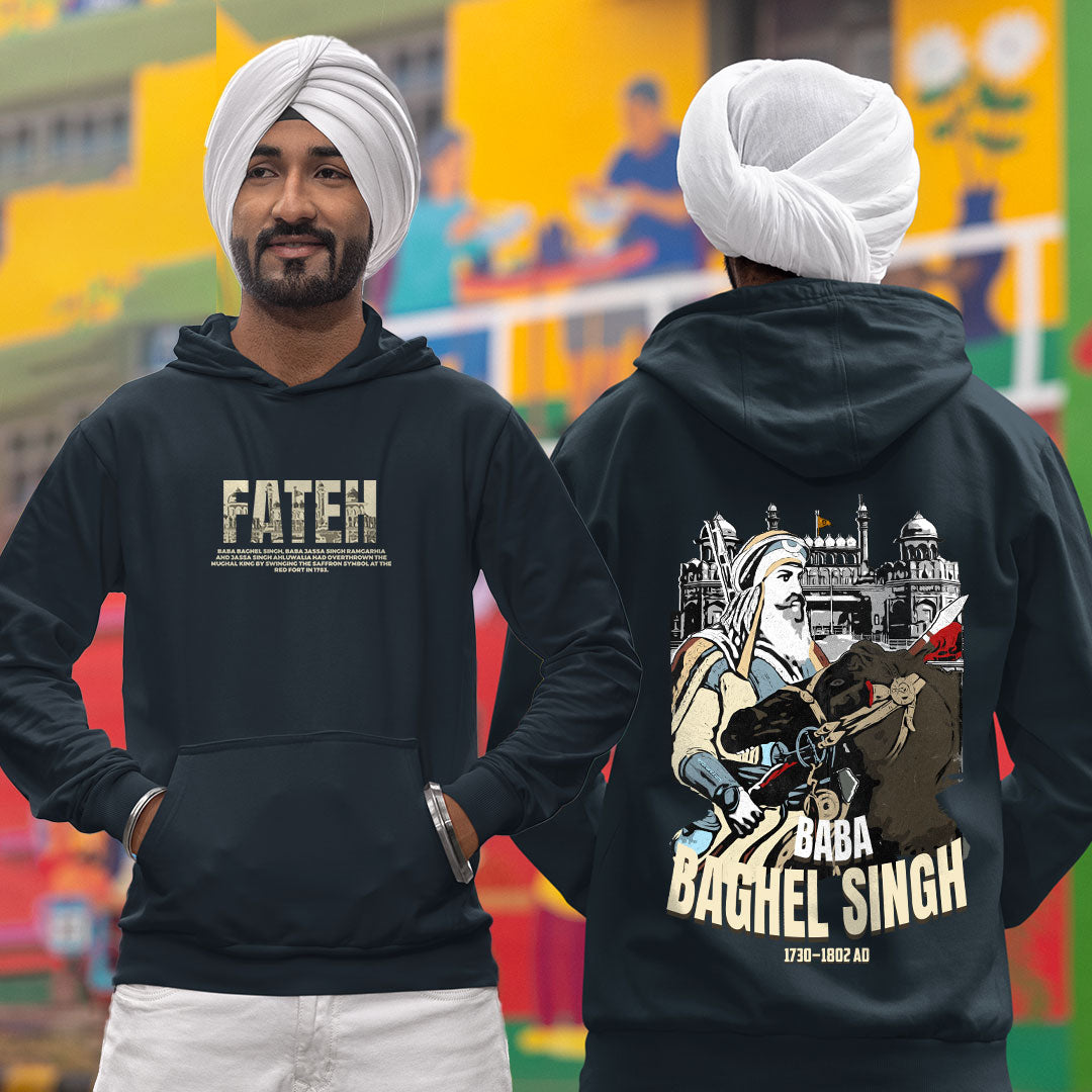 Baba Baghel Singh Men Punjabi Hoodie