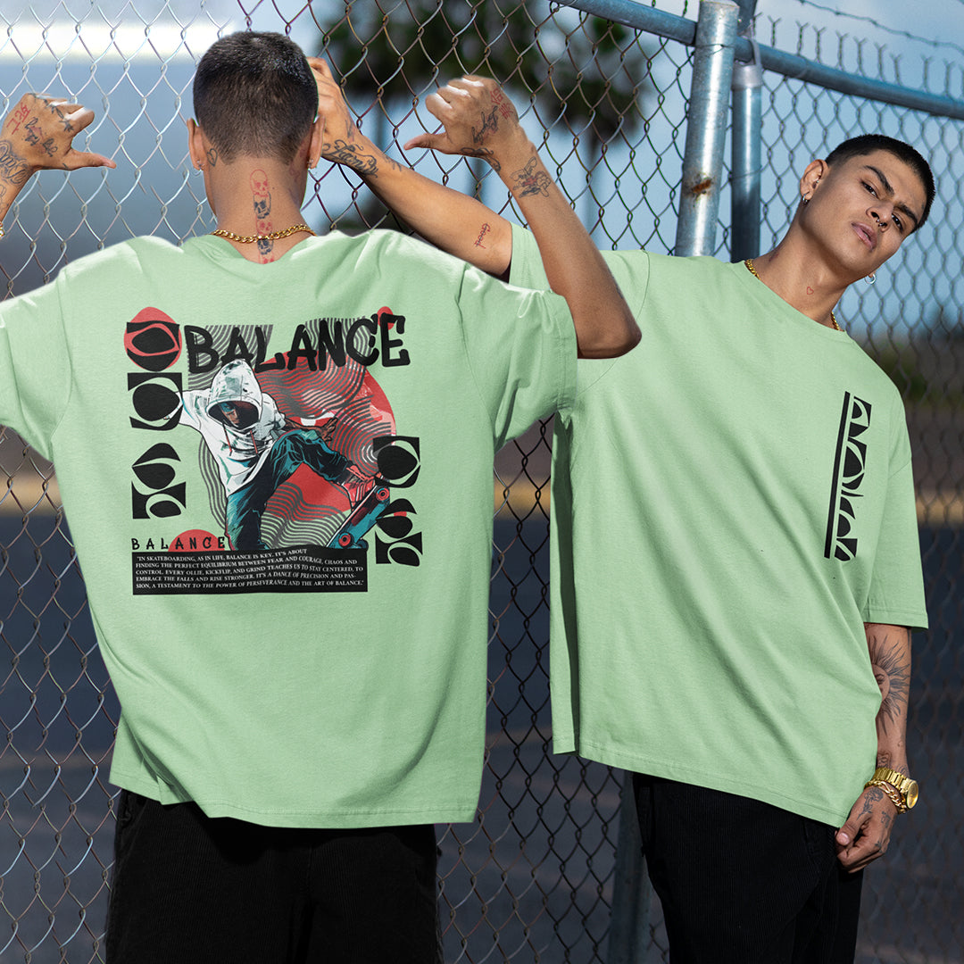 Balance Oversized T Shirt