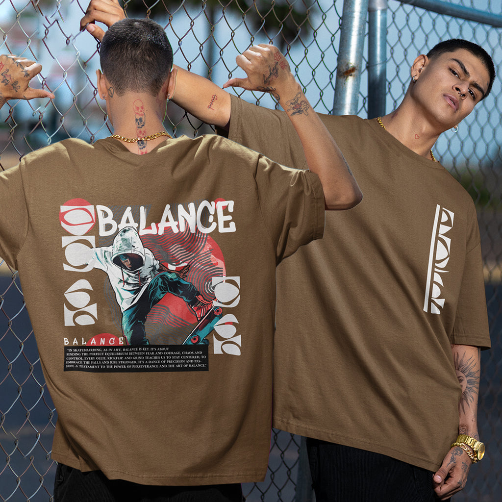 Balance Oversized T Shirt