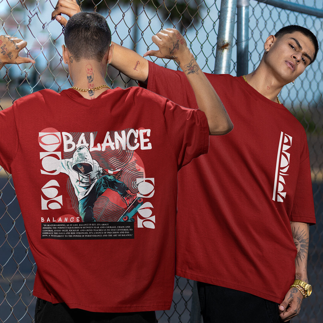 Balance Oversized T Shirt