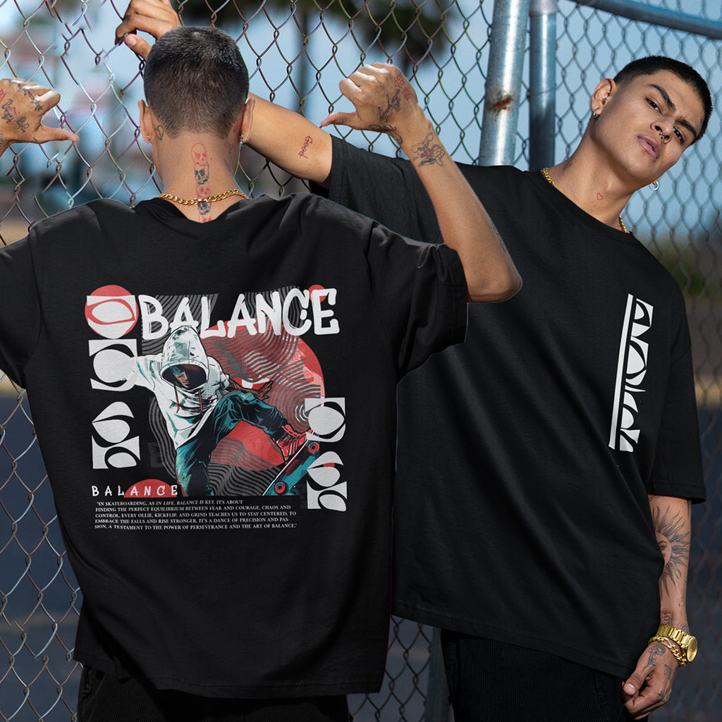 Balance Oversized T Shirt