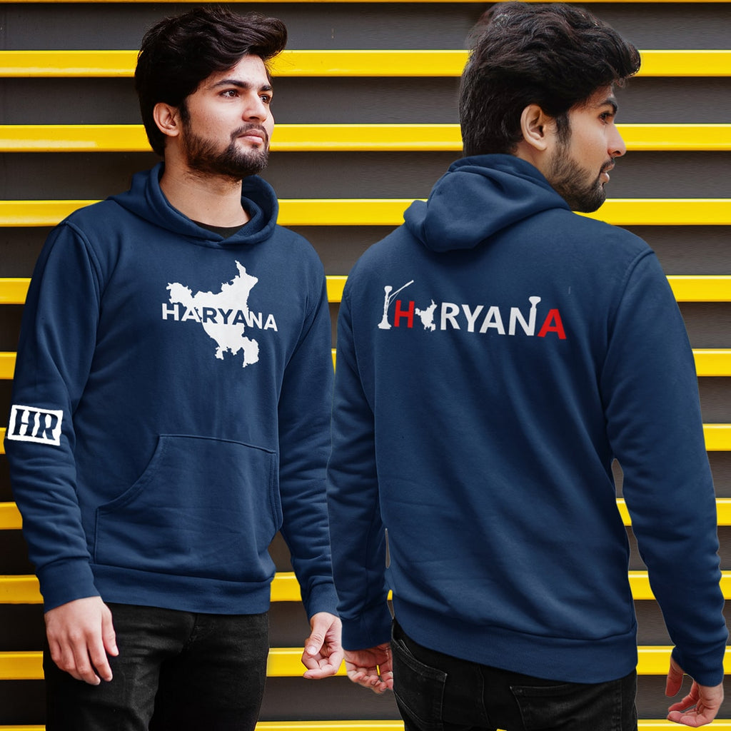 Haryana Map Hoodie