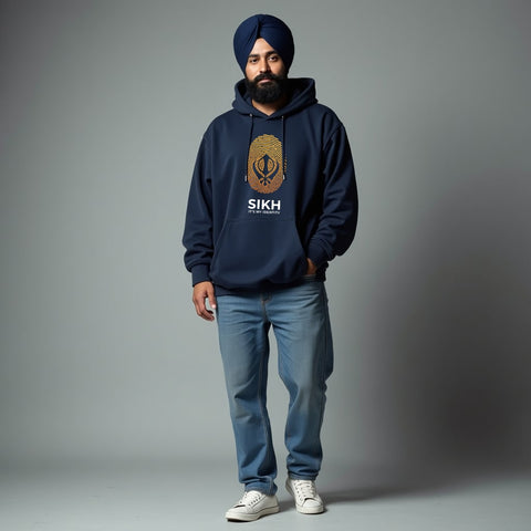 Sikh - It's My Identity Men  Punjabi Hoodie
