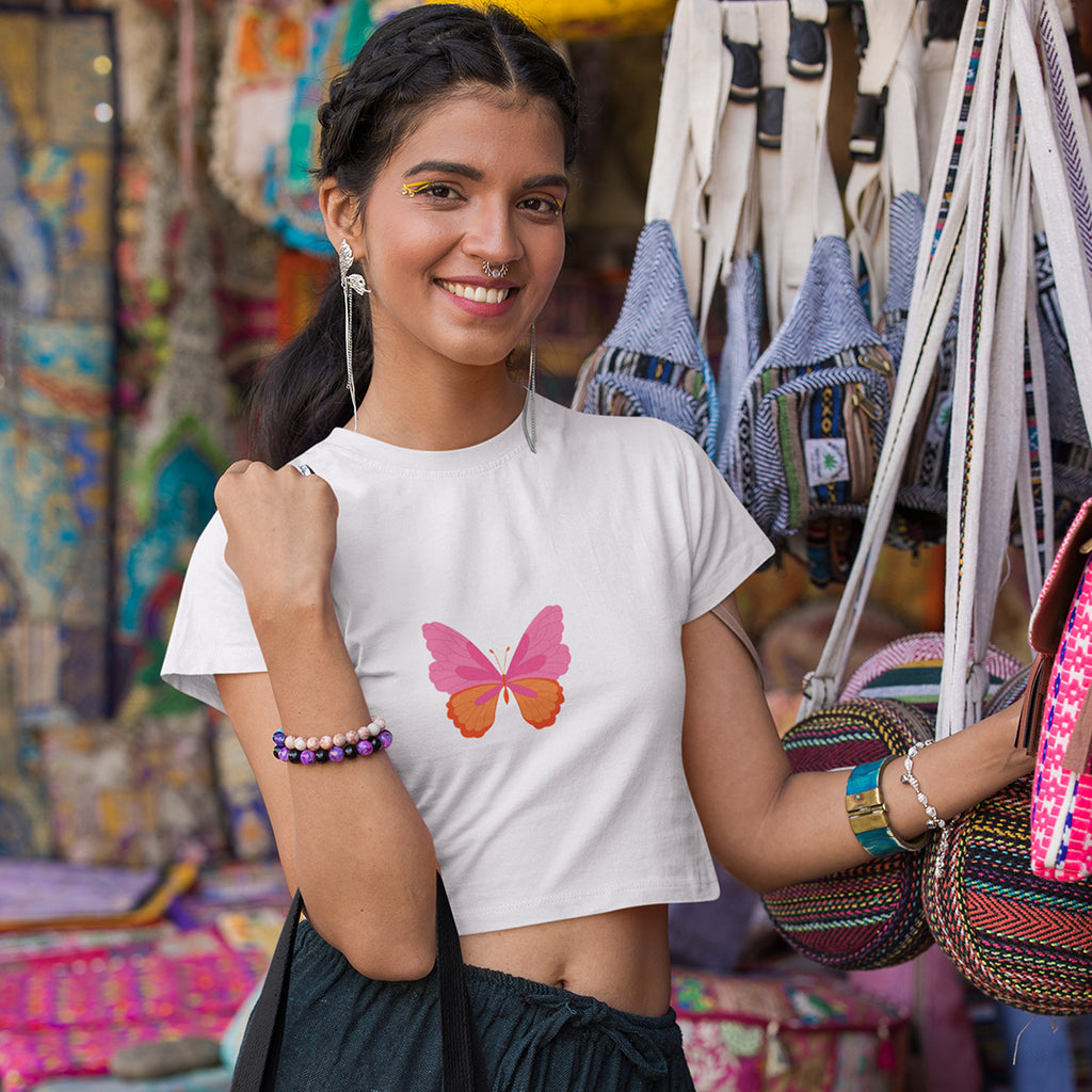 Butterfly Crop Top