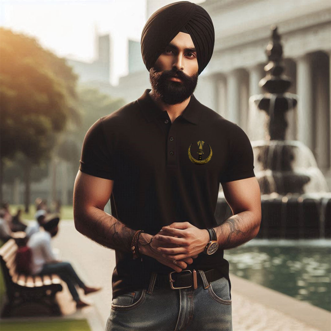 Chann Punjabi Collar T Shirt