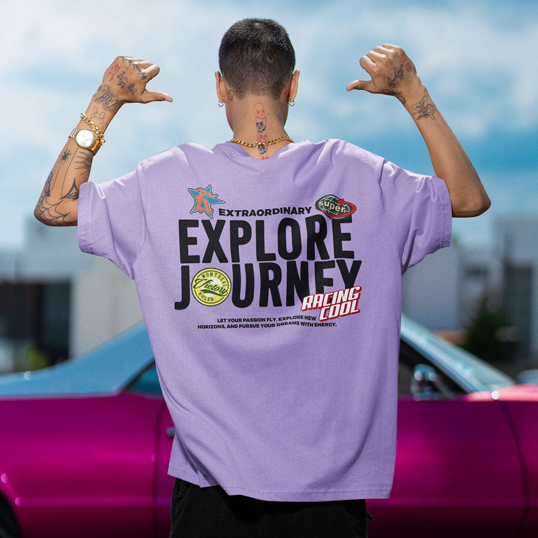 Explore Journey Oversized T Shirt