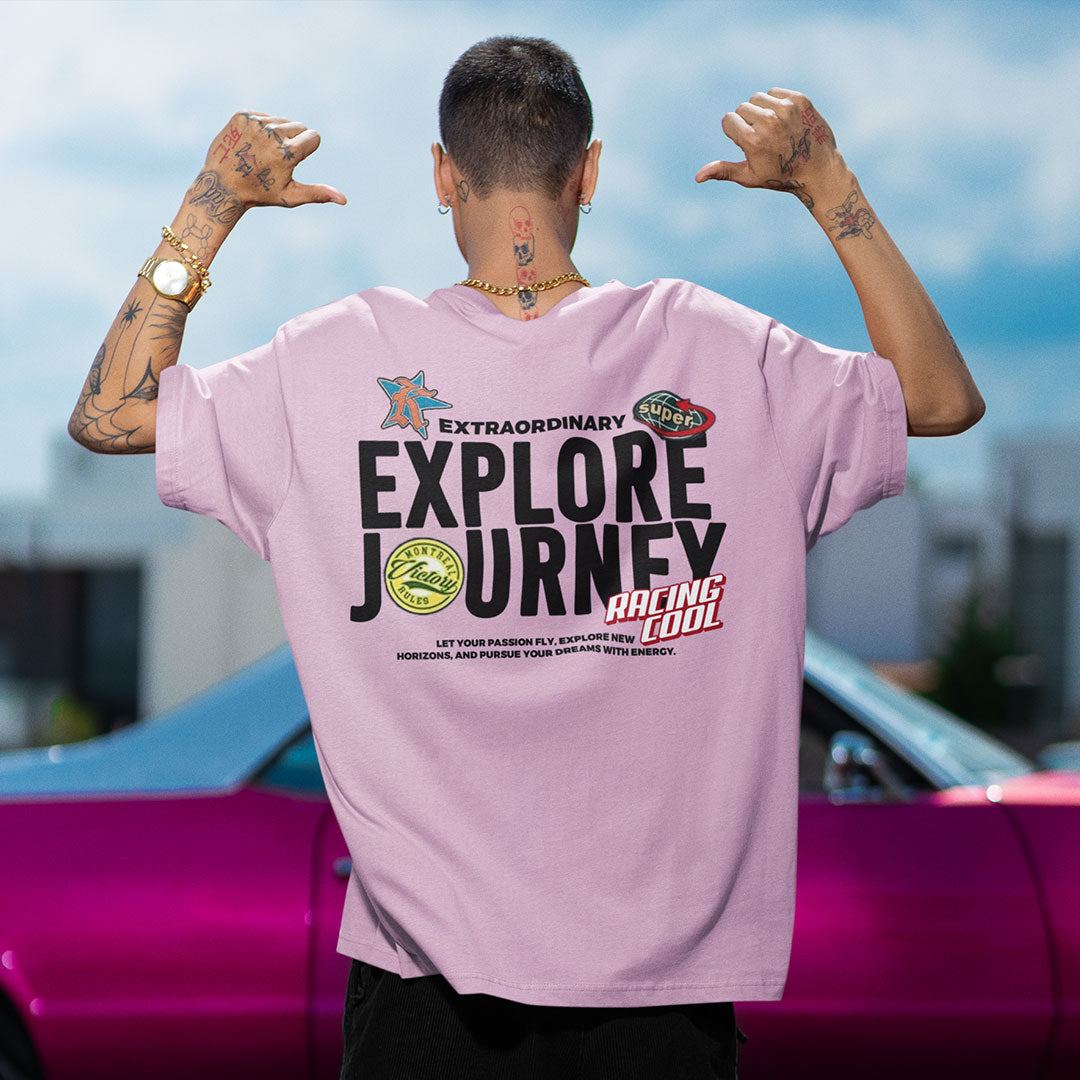 Explore Journey Oversized T Shirt