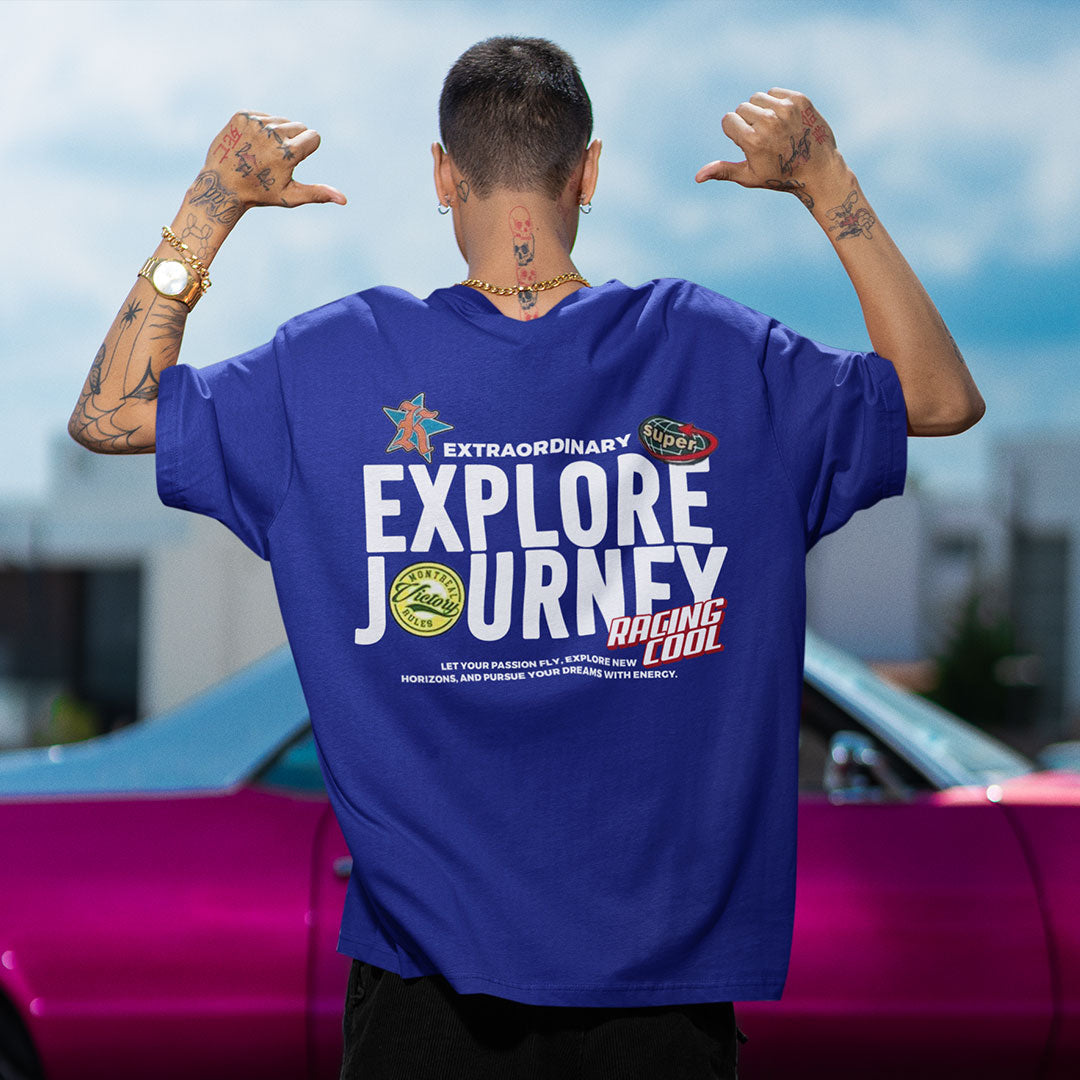 Explore Journey Oversized T Shirt